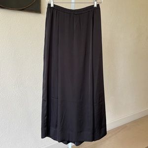 Brochu Walker stunning silky black cullote skirt